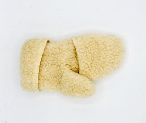 Moufles effet mouton - « Mittens hooded » 100% laine mérinos