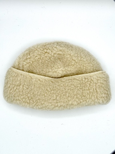 Bonnet effet mouton « Snowy hat », 100% laine mérinos