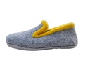 Pantoufle Gris / Jaune