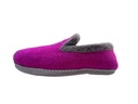 Pantoufle Fushia / Taupe