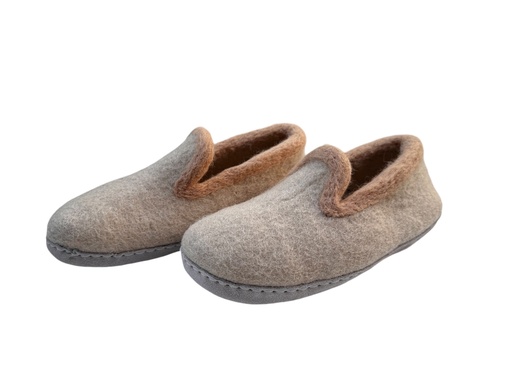 Pantoufle Écru / Beige